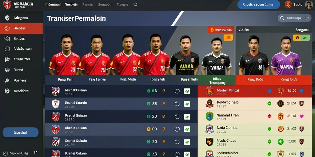Tampilan antarmuka yang user-friendly.