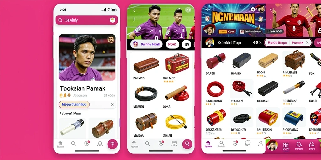 Tampilan antarmuka yang menarik dan mudah digunakan.