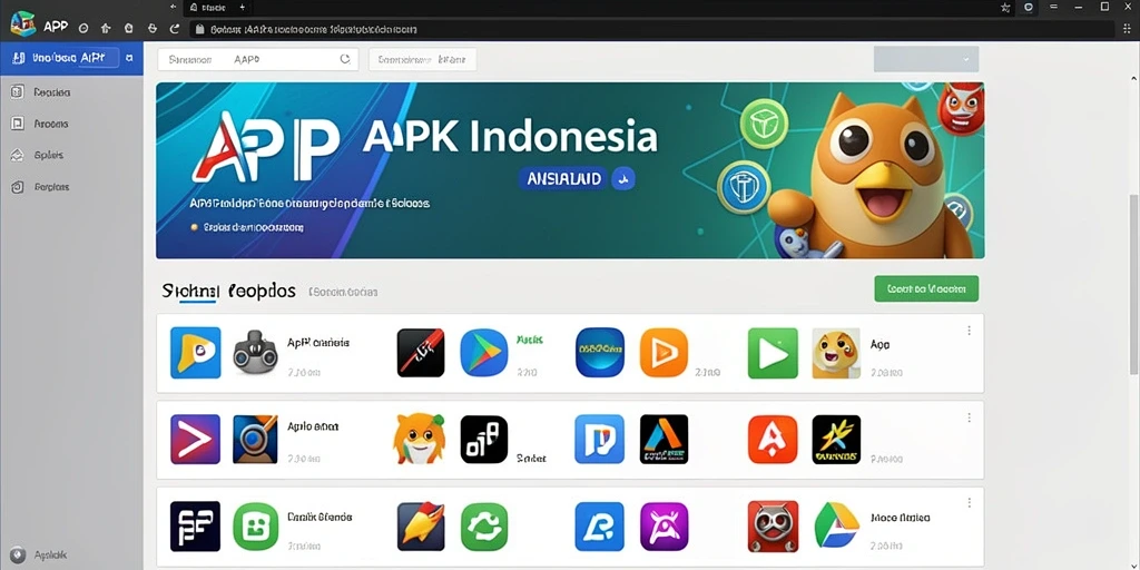 Screenshot menunjukkan tampilan antarmuka yang menarik dan mudah digunakan.