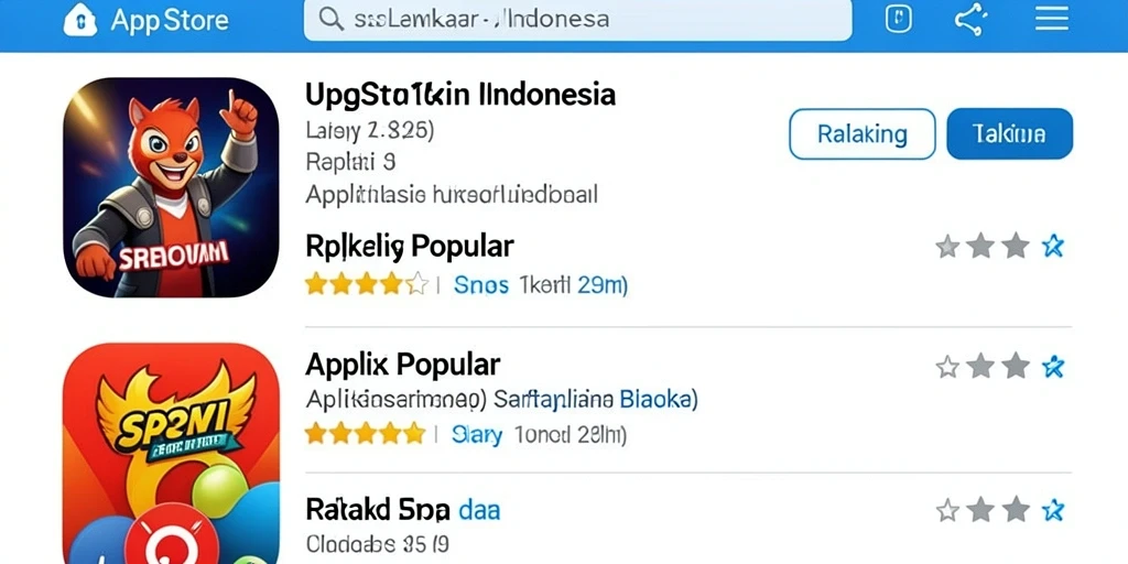 Tampilan awal yang menarik dan ramah pengguna.