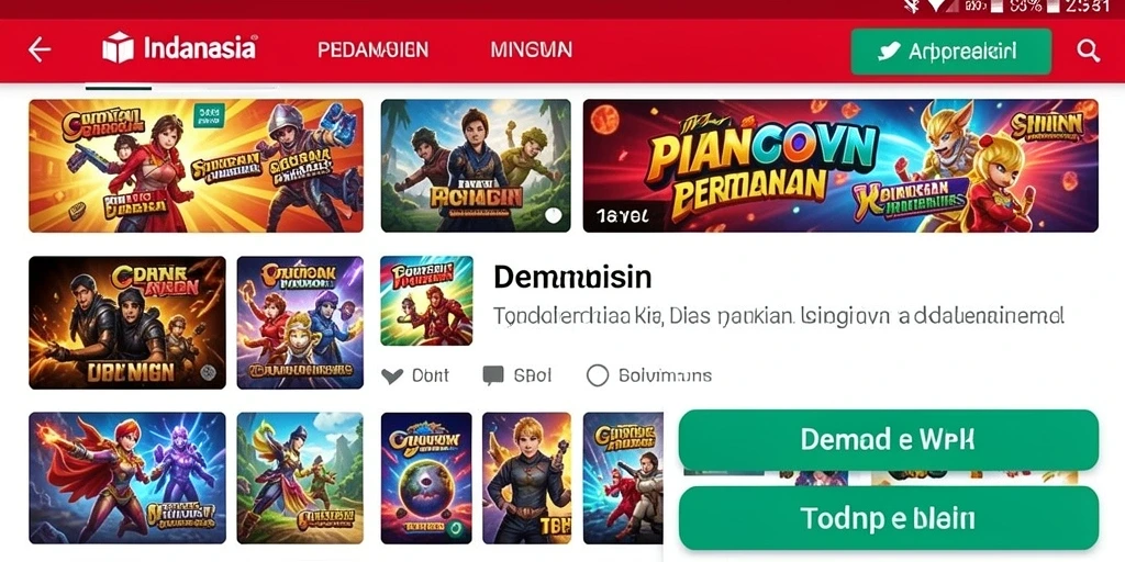 Tampilan antarmuka pengguna yang modern dan menarik.