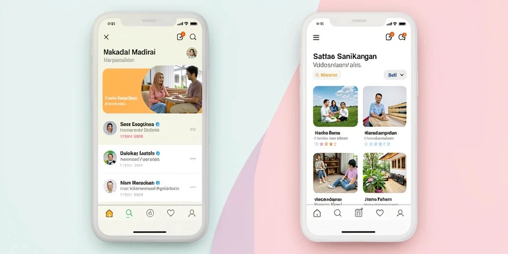 Screenshot menampilkan tampilan antarmuka utama aplikasinya.