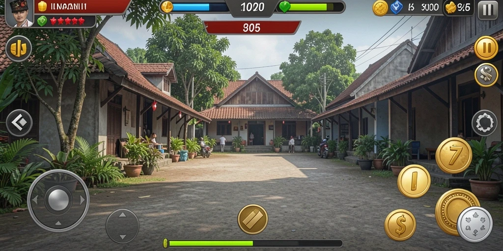 Tampilan awal aplikasi DRAJA777 yang menarik dan user-friendly.