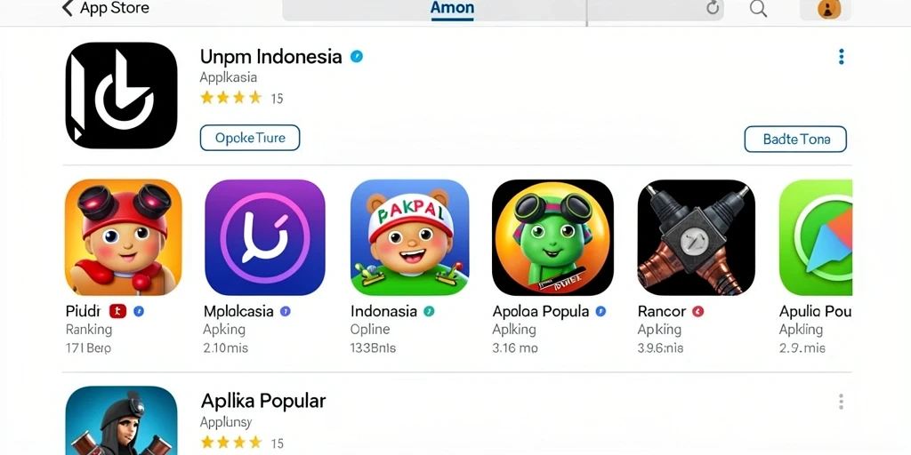 Tampilan antarmuka yang user-friendly.