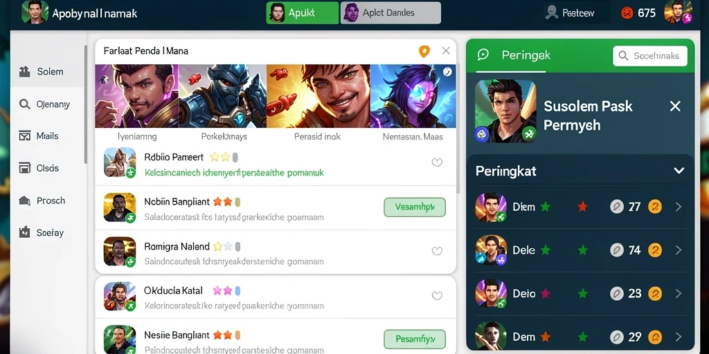Tampilan antarmuka yang sederhana dan user-friendly.