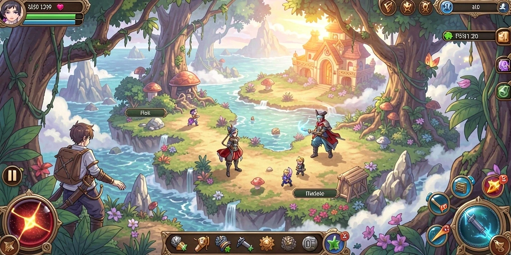 Tangkap momen aksi seru di dalam game.