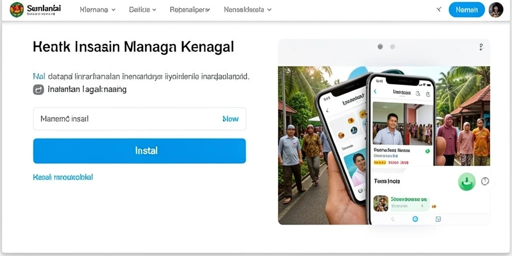 Tampilan awal permainan yang menarik dan menggugah selera.