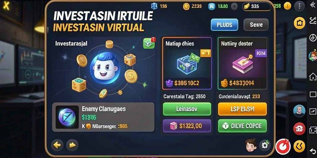 Tampilan antarmuka pengguna yang intuitif dan modern.