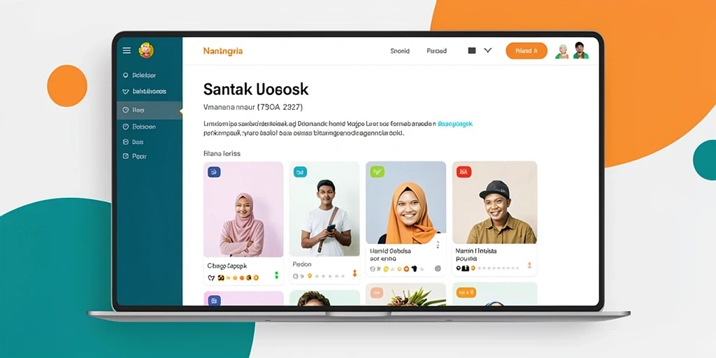 Tampilan antarmuka yang ramah pengguna dan menarik.